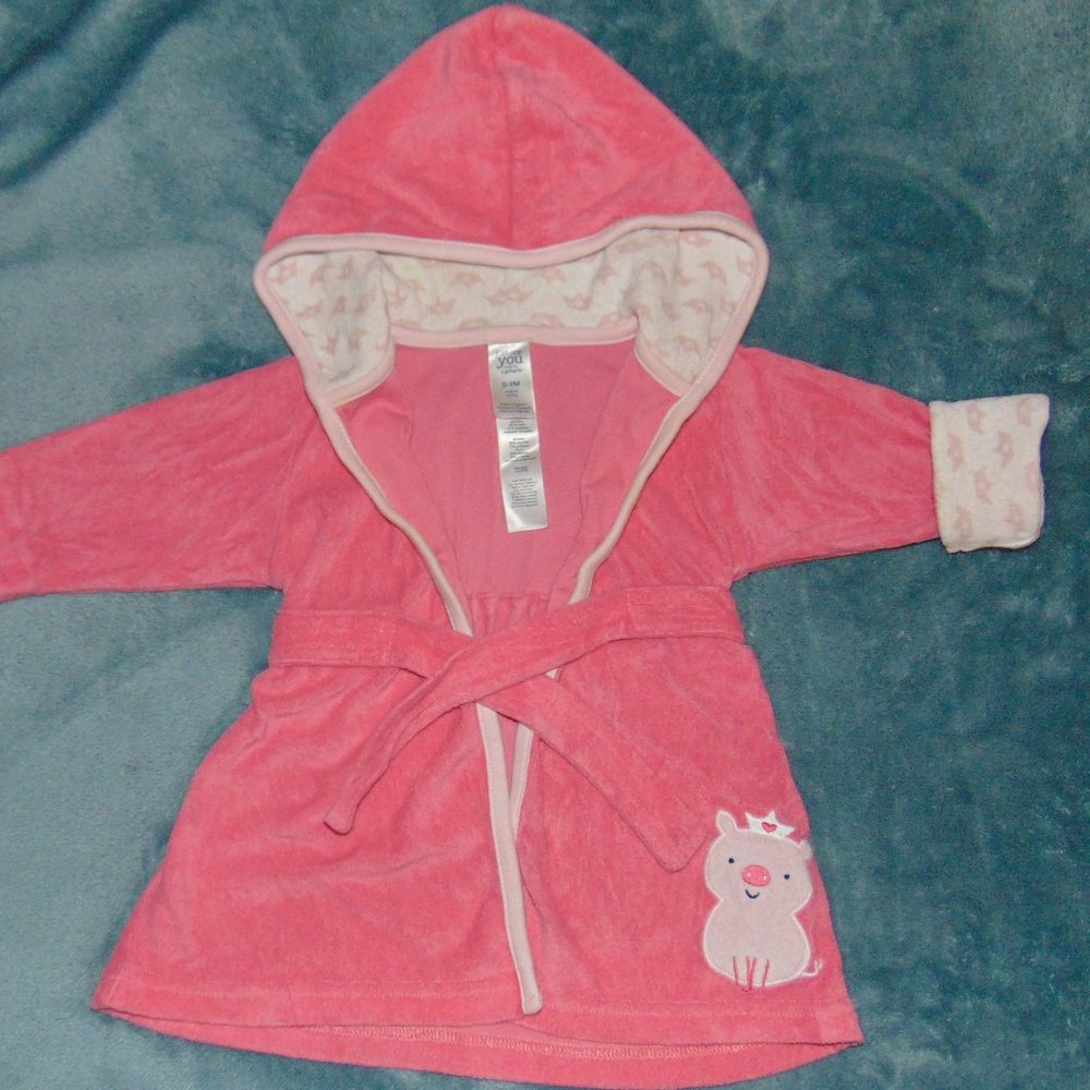 Carter's baby girls pajama bathrobe